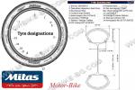 МОТО ГУМА ВЪНШНА 110/70-17 54H TL MC50 МИТАС-3